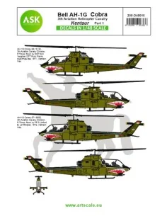 Bell AH-1G Cobra Kentaur 3th Aviation helicopter cavalry part 1, 1/...
