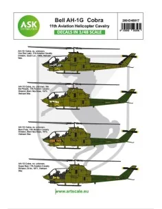Bell AH-1G Cobra 11th Aviation Helicopter Cavalery part 3, 1/48 - A...