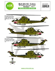 Bell AH-1G Cobra Kentaur 3th Aviation helicopter cavalry part 1, 1/...