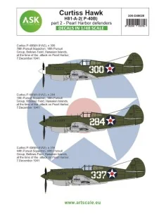 Curtiss Hawk 81-A-2 (P-40B) part 2 - Pearl Harbor defenders, 1/48 -...