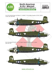 B-25J Mitchell part 4 - US Dogface Sq. Super Unit Ration K, Mediter...