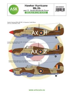 Hawker Hurricane Mk.IIB part 11 - South African Air Force, 1/48 - A...