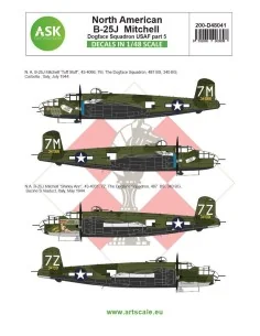 B-25J Mitchell part 5 - US Dogface Squadron, Shirley Ann & Tuff Stu...