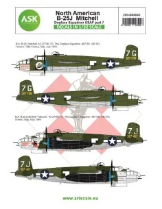 B-25J Mitchell part 7 - US Dogface Squadron, Yahoudi, Mediterranean...