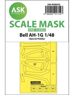 Bell AH-1G one-sided express mask for Special Hobby, 1/48 - Art Sca...