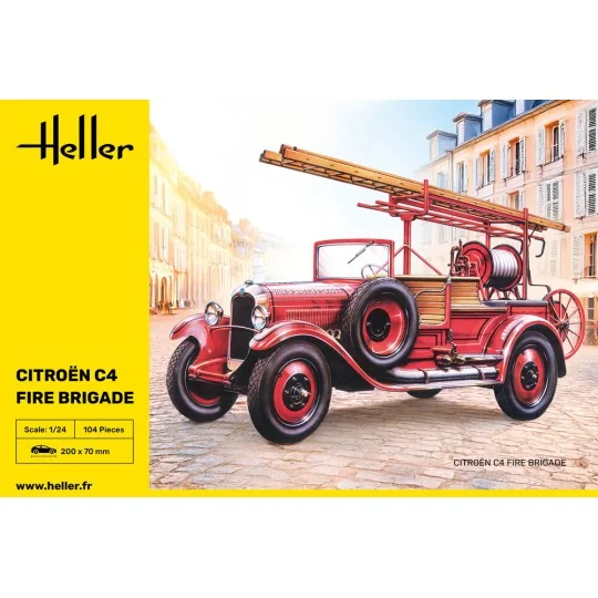 Citroen C4 Fire Brigade, 1/24 - Heller 80733