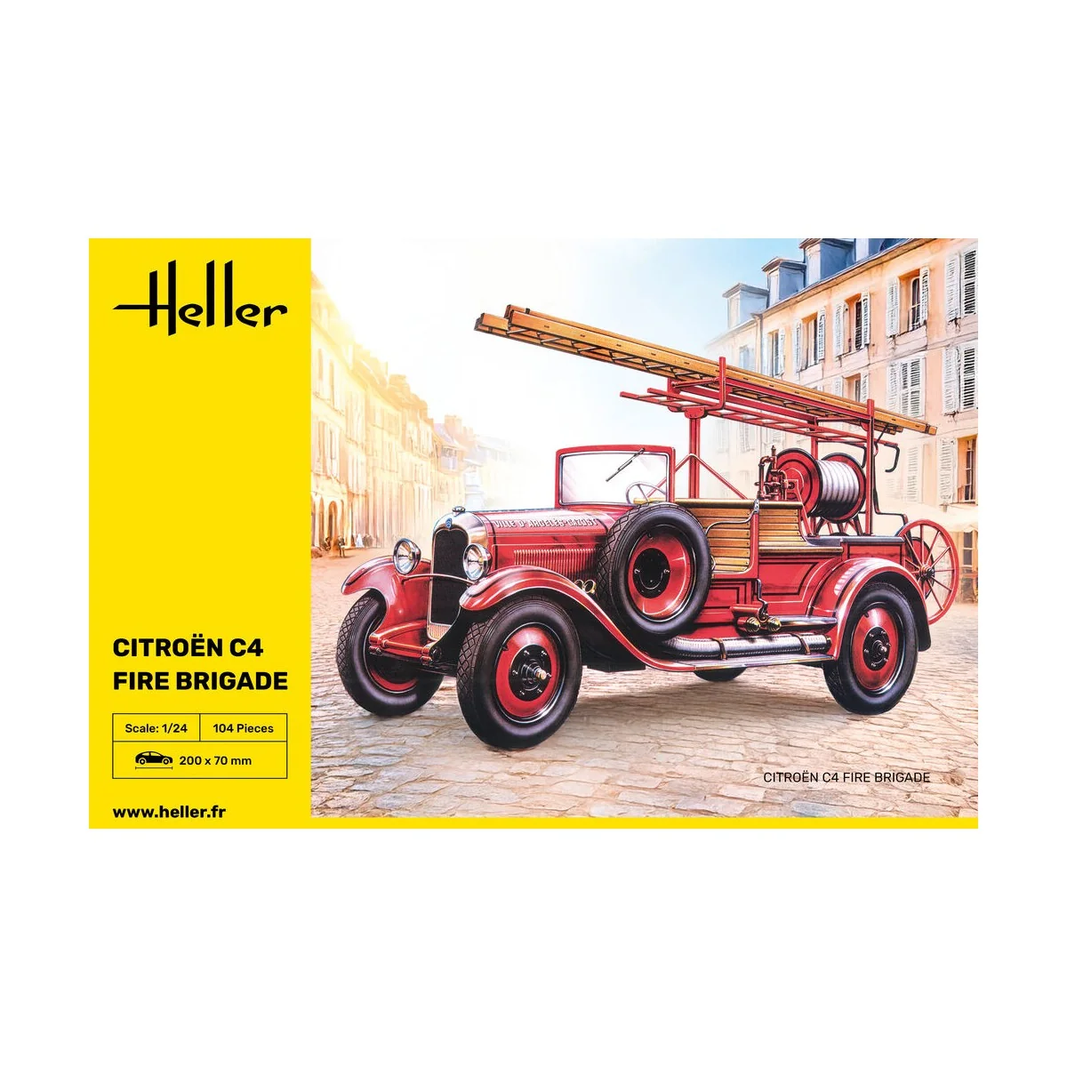 Citroen C4 Fire Brigade, 1/24 - Heller 80733