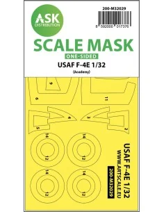 USAF F-4E Phantom Viet-Nam war one-sided mask for Academy, 1/32 - A...