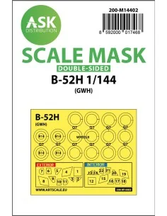 B-52H double-sided painting mask for Great Wall Hobby, 1/144 - Art ...