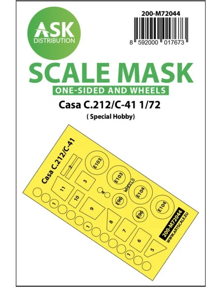 Casa C.212/C-41 one-sided painting mask for Special Hobby, 1/72 - A...
