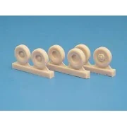 TATRA 111-138 wheels, 1/87 - Hauler HLR87086 TATRA 111-138 wheels, 1/87 - Hauler HLR87086