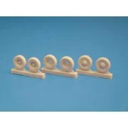 TATRA 148 wheels, 1/87 - Hauler HLR87087