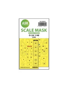 O-2A double-sided mask self-adhesive, pre-cutted for ICM, 1/48 - Ar...