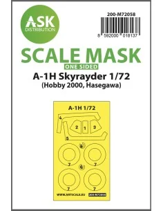 A-1H Skyrayder one-sided painting express mask for Hobby2000 / Hase...