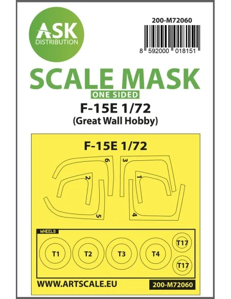 F-15E one-sided painting express mask for Great Wall Hobby, 1/72 - ...
