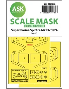 Spitfire Mk.IX double-sided masks for Airfix, 1/24 - Art Scale Kit ...