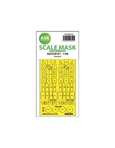 AICHI B7A1 double-sided express mask for Hasegawa, 1/48 - Art Scale...