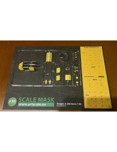 A-20G Havoc double-sided express self adhesive mask for HK Models, ...