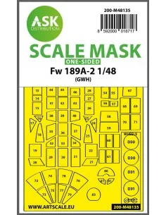 Fw 189A-2 one-sided express mask for Great Wall Hobby, 1/48 - Art S...