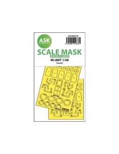Mil Mi-8MT double-sided express fit mask for Zvezda, 1/48 - Art Sca...