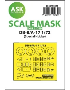 DB-8/A-17 one-sided express mask for Special Hobby, 1/72 - Art Scal...
