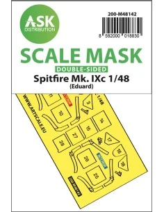 Spitfire Mk.IXc double-sided express fit mask for Eduard, 1/48 - Ar...