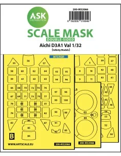 Aichi D3A1 Val double-sided express self adhesive mask for Infinity...