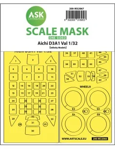 Aichi D3A1 Val one-sided express self adhesive mask for Infinity, 1...