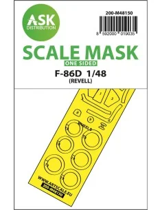 F-86D one-sided express fit mask for Revell, 1/48 - Art Scale Kit 2...