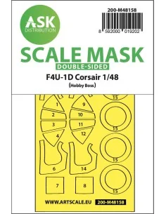 F4U-1D Corsair double-sided express mask for Hobby Boss, 1/48 - Art...