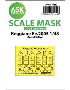 Reggiane Re.2005 double-sided fit express mask for Special Hobby, 1...