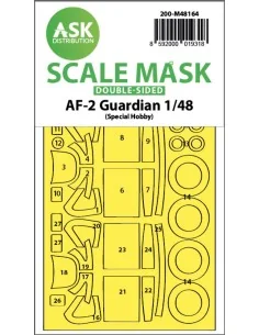 AF-2 Guardian double-sided fit express mask for Special Hobby, 1/48...