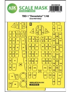 TBD-1 Devastator double-sided fit express mask for Great Wall Hobby...