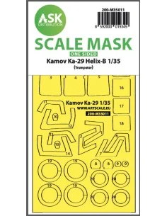 Kamov Ka-29 Helix-B one-sided painting mask for Trumpeter, 1/35 - A...