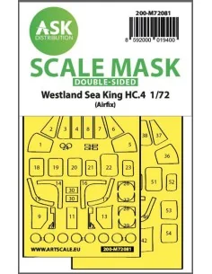 Westland Sea King HC.4 double-sided express fit mask for Airfix, 1/...