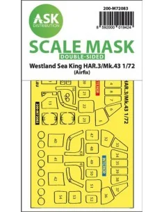Westland Sea King HAR.3 / Mk.43 double-sided express fit mask for A...