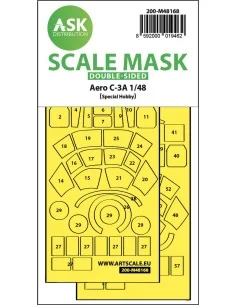 Aero C-3A double-sided express fit mask for Special Hobby, 1/48 - A...