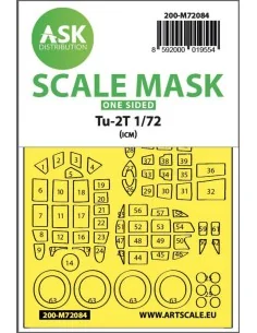 Tu-2T one-sided express fit mask for ICM, 1/72 - Art Scale Kit 200-...