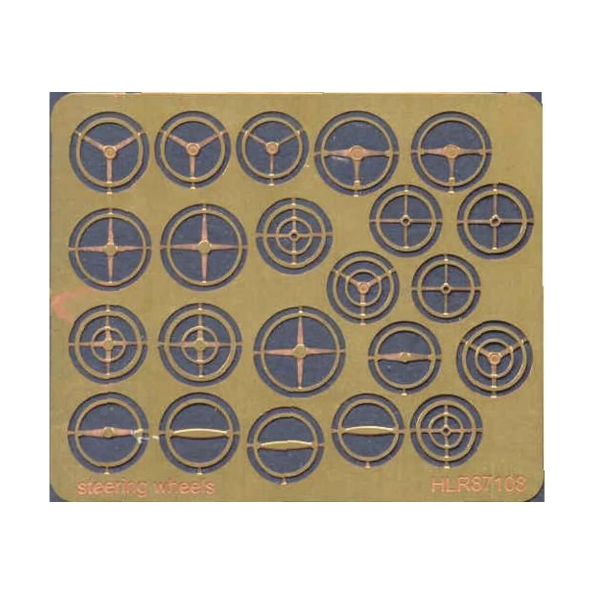 STEERING WHEELS, 1/87 - Hauler HLR87108 STEERING WHEELS, 1/87 - Hauler HLR87108