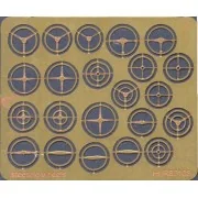 STEERING WHEELS, 1/87 - Hauler HLR87108 STEERING WHEELS, 1/87 - Hauler HLR87108