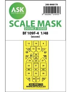 Messerschmitt Bf 109F double-sided express mask, self-adhesive and ...