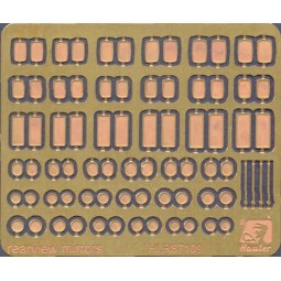 REARWIEW MIRRORS, 1/87 - Hauler HLR87109