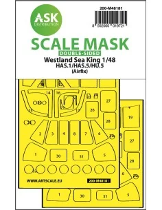 Westland Sea King HAS.1/HAS.5/HU.5 double-sided express fit mask fo...