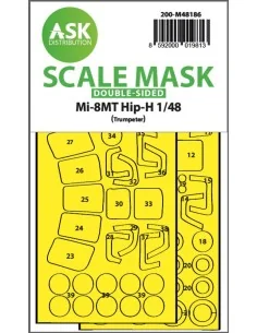 Mil Mi-8MT double-sided express fit mask for Trumpeter, 1/48 - Art ...