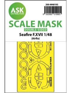 Seafire F.XVII double-sided fit and self adhesive express mask for ...