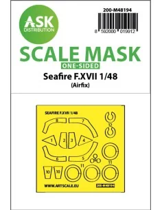Seafire F.XVII one-sided fit and self adhesive express mask for Air...