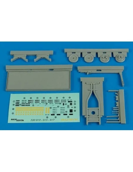 MHU-191l/M with aero 71A skid platform, 1/32 - Aerobonus 320.017