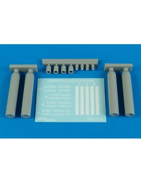 Compressed gas bottles-oxygen, 1/32 - Aerobonus 320.018