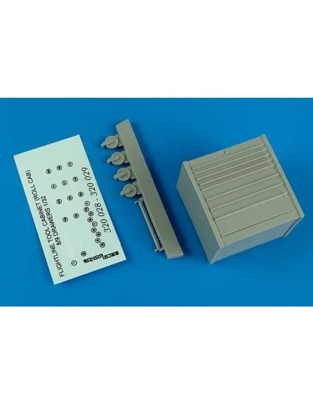 USAF Flightline toll cabinet (roll cab.), 1/32 - Aerobonus 320.029