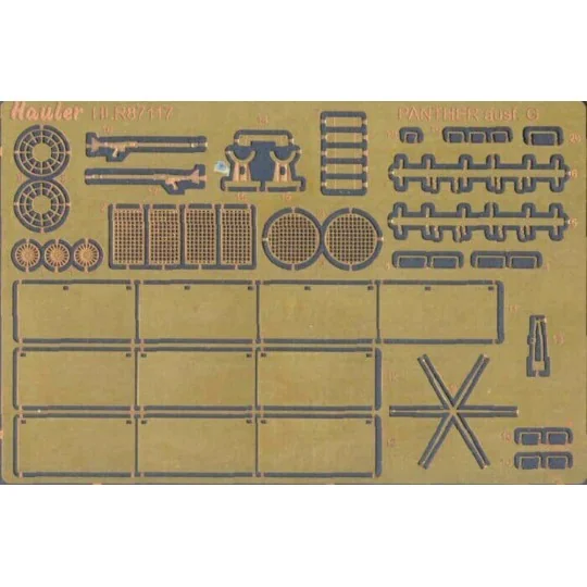 PANTHER ausf G, 1/87 - Hauler HLR87117
